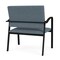 Lesro Newport Bariatric Chair Metal Frame, Black, RF Serene Upholstery NP1401 - alternate 3